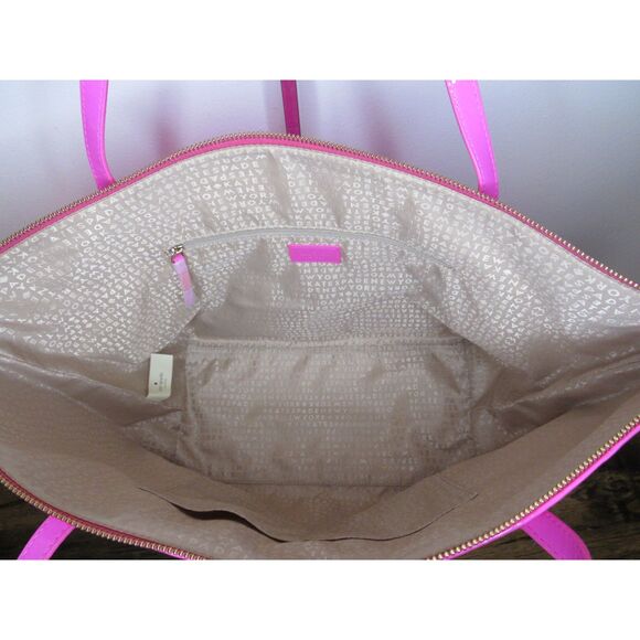 Kate Spade Camellia Street Sophie Patent Leather Large Tote GUC - Picture 8 of 14